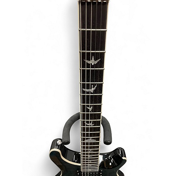 Used PRS SE Custom 24 Trans Charcoal Solid Body Electric Guitar