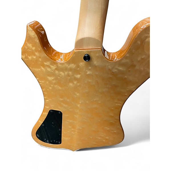 Used Schecter Guitar Research Nomad Norse Dragon NATURAL Solid Body Electric Guitar