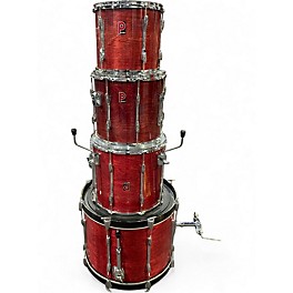 Used Premier 4 Piece SHELL PACK Red Drum Kit