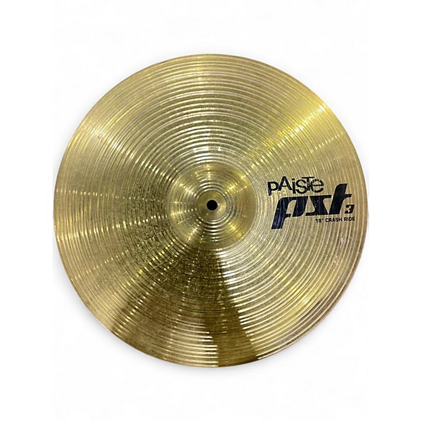 Used Paiste 18in PST5 Crash Ride Cymbal