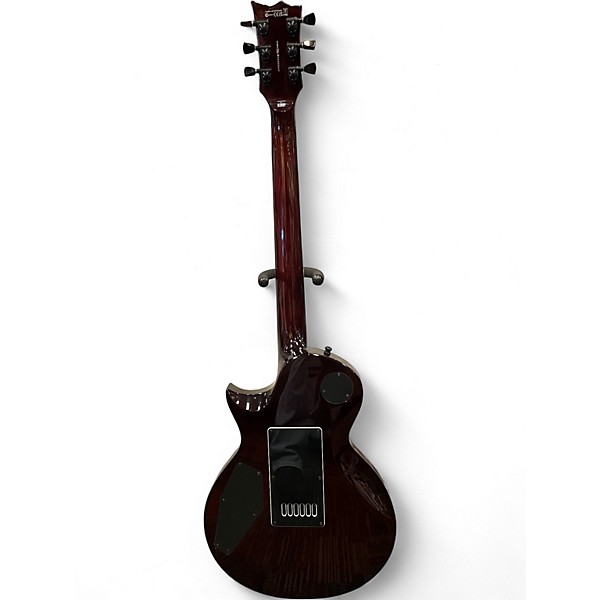 Used 2022 Esp ltd ec1000 evertune dark brown sunburst Solid Body Electric Guitar