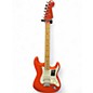Used Fender Limited Edition Player Stratocaster HSS Fiesta Red with Matching Headstock Solid Body Electric Guitar thumbnail