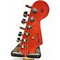 Used Fender Limited Edition Player Stratocaster HSS Fiesta Red with Matching Headstock Solid Body Electric Guitar