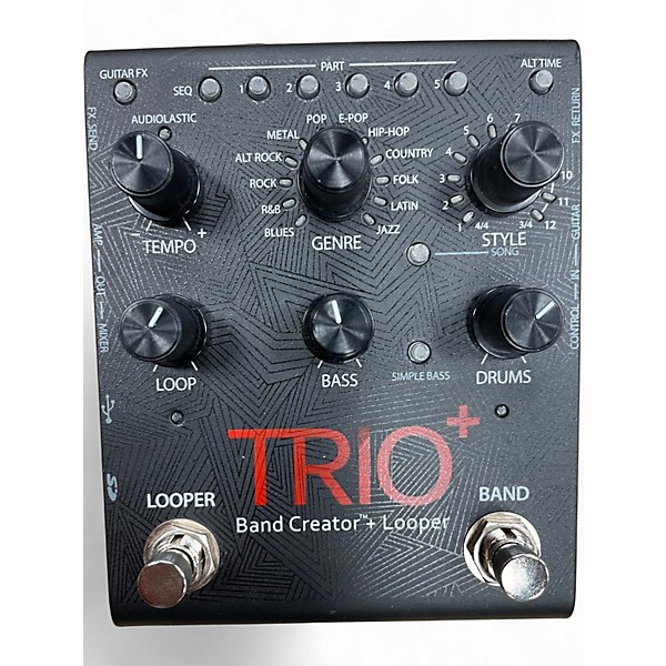 Used DigiTech Trio+ Band Creator Plus Looper Pedal