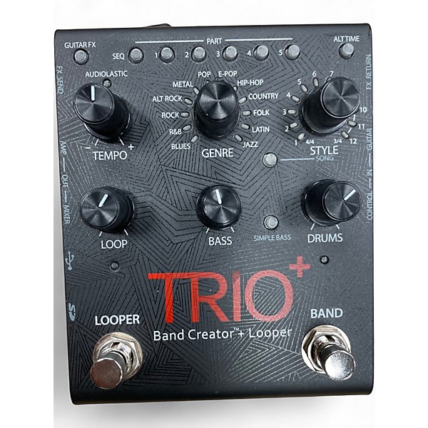 Used DigiTech Trio+ Band Creator Plus Looper Pedal