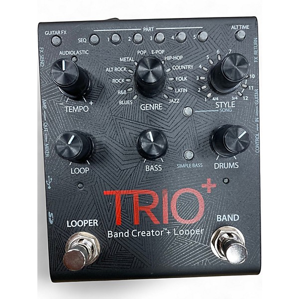 Used DigiTech Trio+ Band Creator Plus Looper Pedal