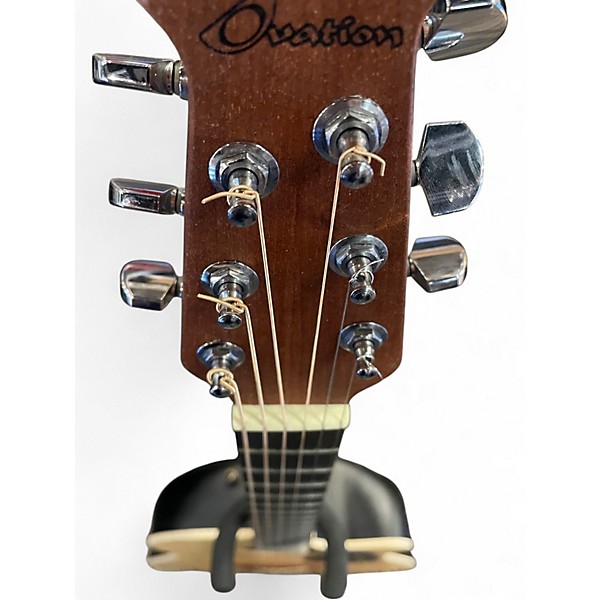 Used Ovation S771 Natural Acoustic Electric Guitar