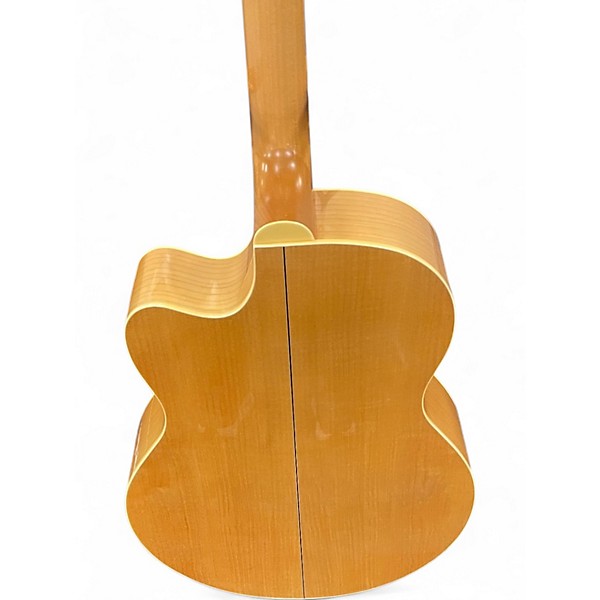 Used Alvarez AJ60C Natural Acoustic Electric Guitar