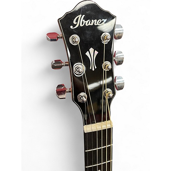 Used Ibanez AEG58L Violin Burst Acoustic Electric Guitar