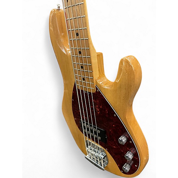 Used OLP STINGRAY STYLE 5 STRING BASS Natural Electric Bass Guitar