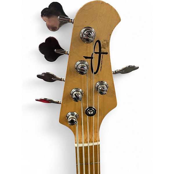 Used OLP STINGRAY STYLE 5 STRING BASS Natural Electric Bass Guitar