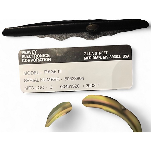 Used Peavey Rage 158 1X8 15W Guitar Combo Amp