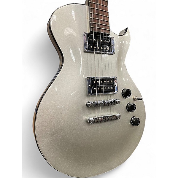 Used Ibanez ARZ400 Artist Series Silver Solid Body Electric Guitar