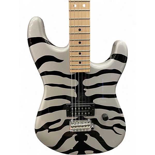 Used Charvel Super-Stock SD1 H Silver Bengal Solid Body Electric Guitar