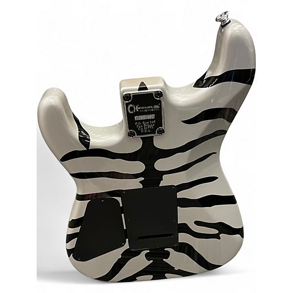 Used Charvel Super-Stock SD1 H Silver Bengal Solid Body Electric Guitar