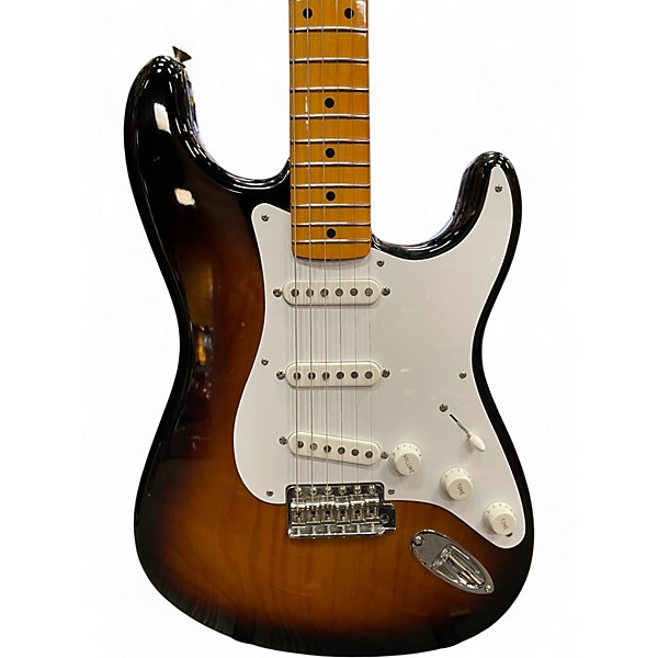 Used Fender 70th Anniversary American Vintage II '54 Stratocaster Vintage Sunburst Solid Body Electric Guitar