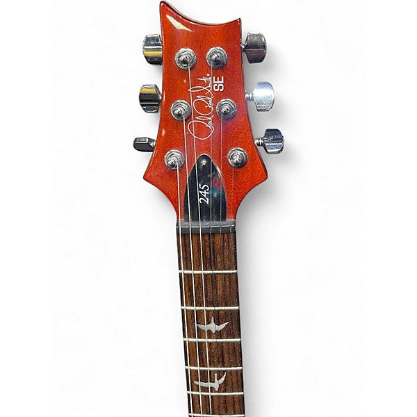 Used PRS 245 SE Sunburst Solid Body Electric Guitar