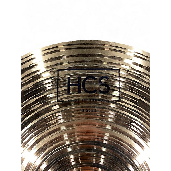Used MEINL 10in HCS Splash Cymbal