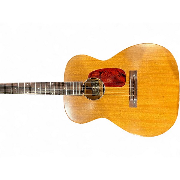 Vintage 1960s Harmony H-165 Natural Acoustic Guitar