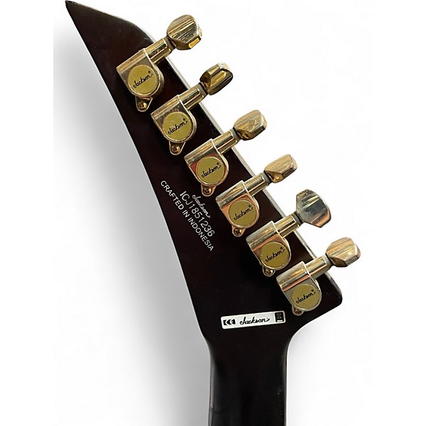 Used Jackson X SERIES SOLOIST ZEBRAWOOD Natural Solid Body Electric Guitar