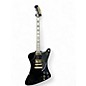Used Gibson Firebird Custom Black and Gold Solid Body Electric Guitar