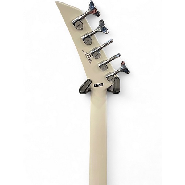 Used Jackson CBXNT Alpine White Electric Bass Guitar