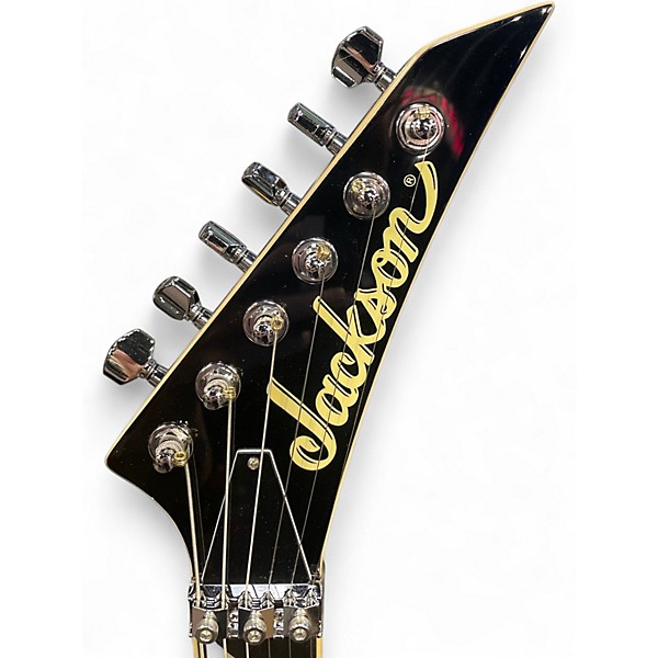 Used Jackson PURE METAL KING V KV1A Black Solid Body Electric Guitar