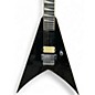 Used Jackson PURE METAL KING V KV1A Black Solid Body Electric Guitar
