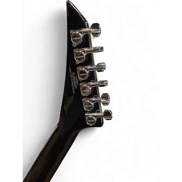 Used Jackson PURE METAL KING V KV1A Black Solid Body Electric Guitar