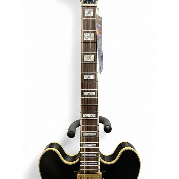 Used Epiphone EMILY WOLFE Sheraton Black Hollow Body Electric Guitar
