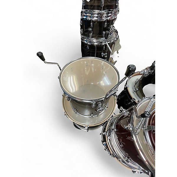 Used Gretsch Drums 5 Piece Energy Gunmetal Gray Drum Kit