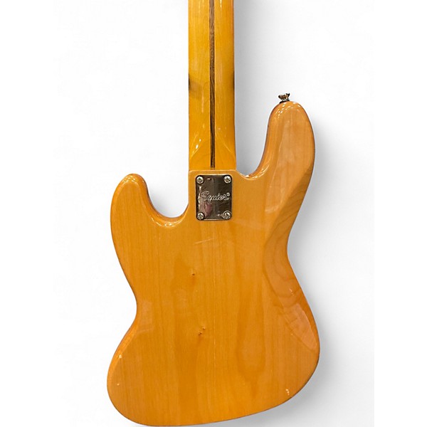 Used Squier Vintage Modified Jazz Bass V Natural Electric Bass Guitar