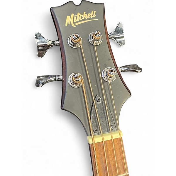 Used Mitchell T239BCE Walnut Acoustic Bass Guitar