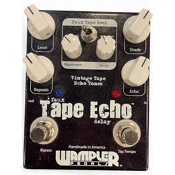 Used Wampler Faux Tape Echo Delay Effect Pedal