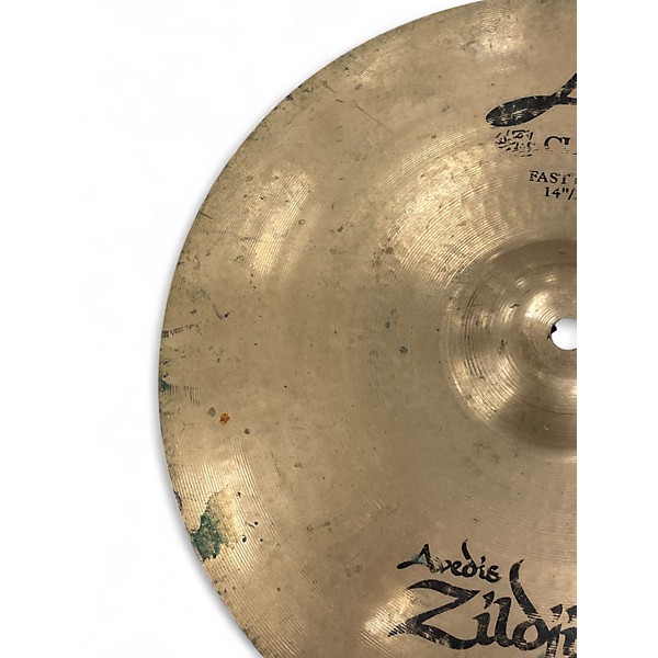 Used Zildjian 14in A Custom Fast Crash Cymbal