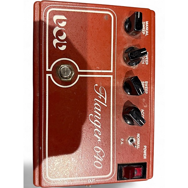 Used DOD Flanger 640 Effect Pedal