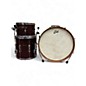Used Ludwig 3 Piece Club Date RED SPARKLE Drum Kit thumbnail