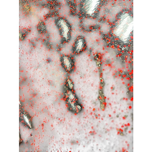 Used Ludwig 3 Piece Club Date RED SPARKLE Drum Kit