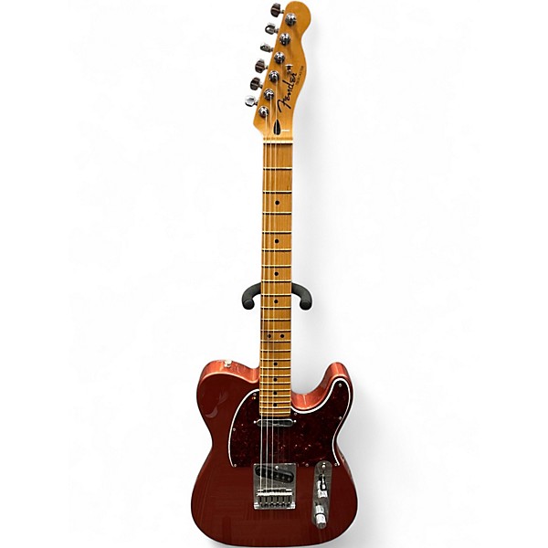 Used Fender Player Plus Telecaster Candy Apple Red Metallic Solid Body Electric Guitar