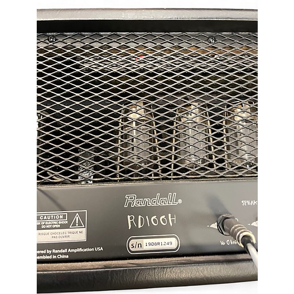 Used Randall RD100H Tube Guitar Amp Head
