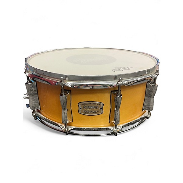 Used Yamaha 6X14 Stage Custom Snare Trans Blonde Drum