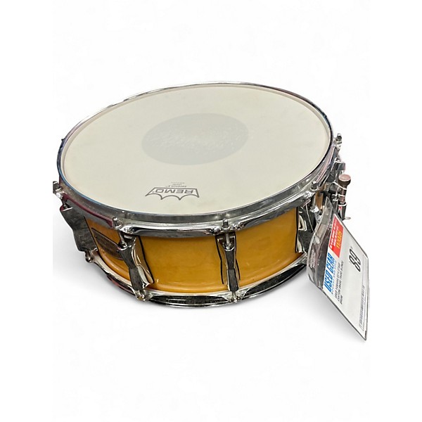 Used Yamaha 6X14 Stage Custom Snare Trans Blonde Drum