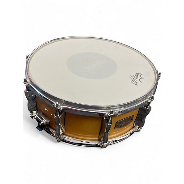 Used Yamaha 6X14 Stage Custom Snare Trans Blonde Drum