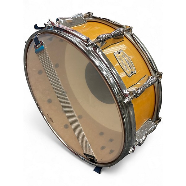 Used Yamaha 6X14 Stage Custom Snare Trans Blonde Drum