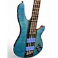 Used Schecter Guitar Research C4 GT Transparent Blue Electric Bass Guitar
