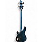 Used Schecter Guitar Research C4 GT Transparent Blue Electric Bass Guitar