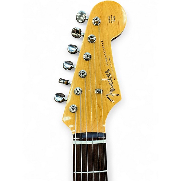 Vintage 1998 Fender ST-62DEX2 3 Color Sunburst Solid Body Electric Guitar