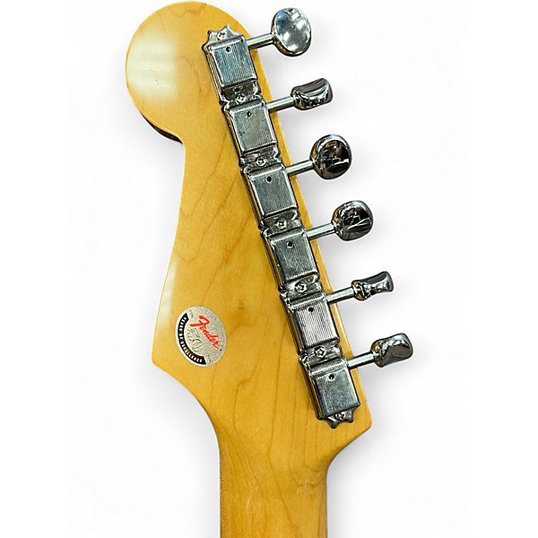 Vintage 1998 Fender ST-62DEX2 3 Color Sunburst Solid Body Electric Guitar