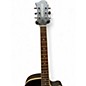 Used Fernandes Reyna Standard Trans Black Acoustic Electric Guitar