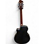 Used Fernandes Reyna Standard Trans Black Acoustic Electric Guitar